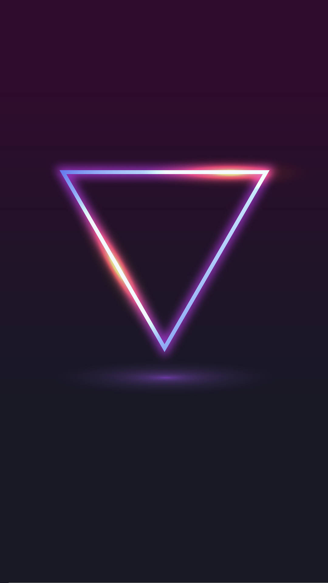 Dark Purple Inverted Triangle Background