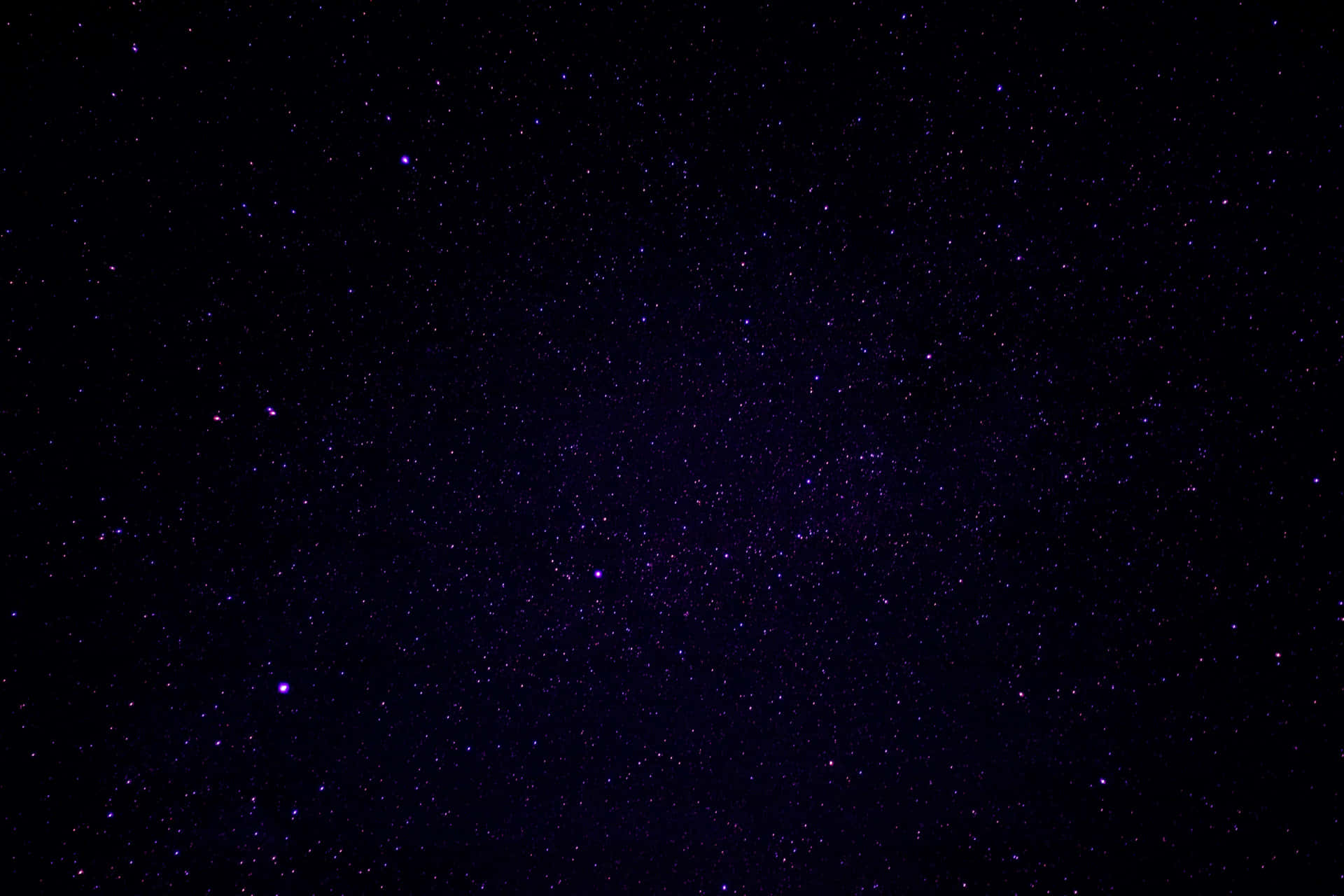 Dark Purple Sky Visible Stars Background