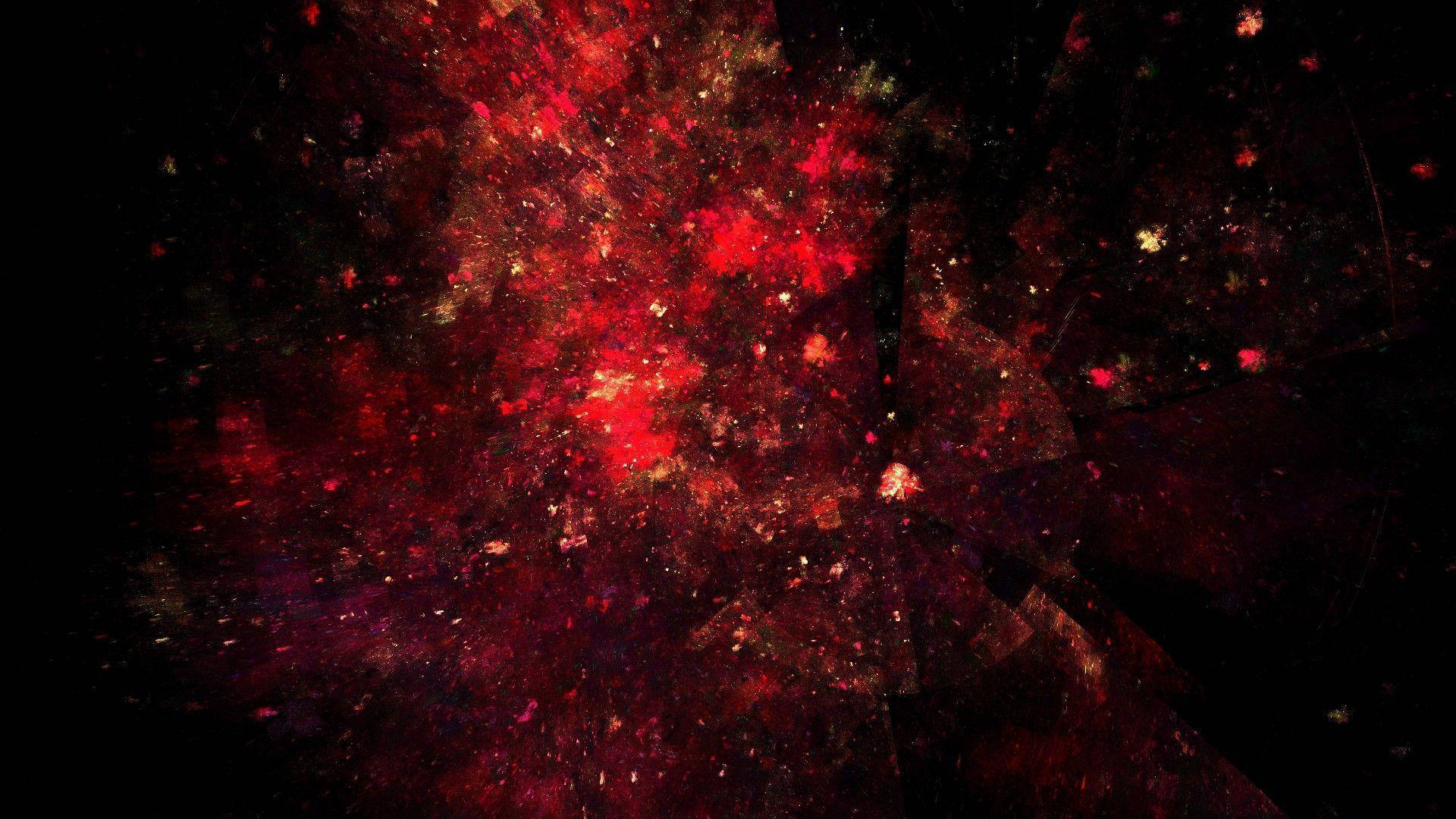 Dark Red Abstract