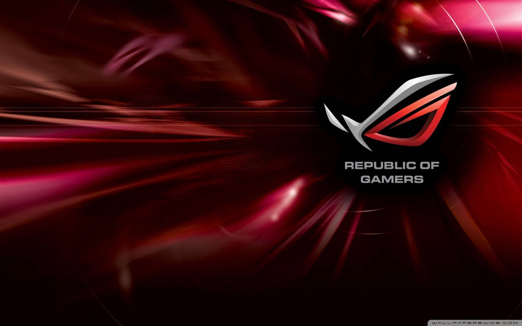 Dark Red Abstract Asus Background