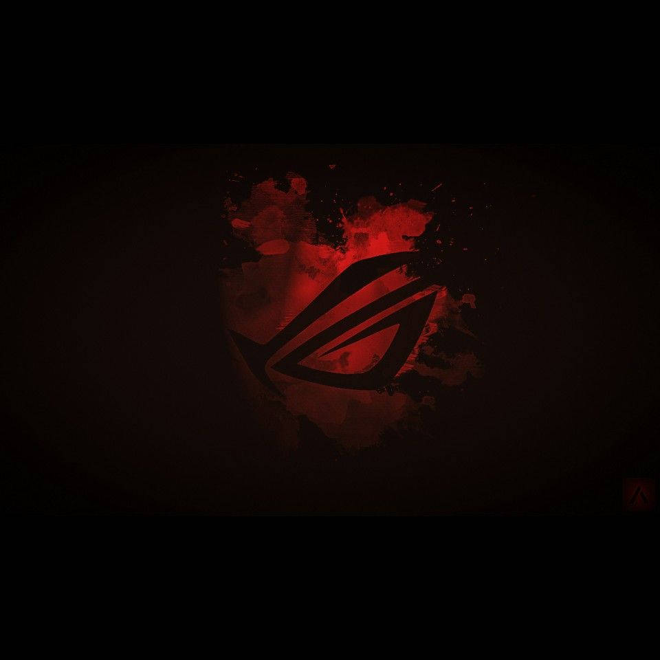 Dark Rog Logo Background