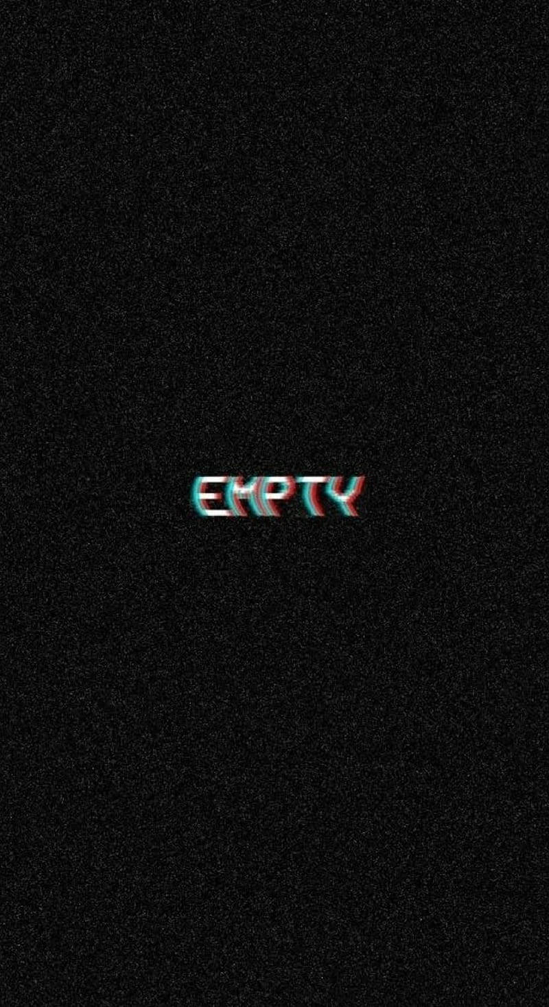 Dark Sad Empty Background