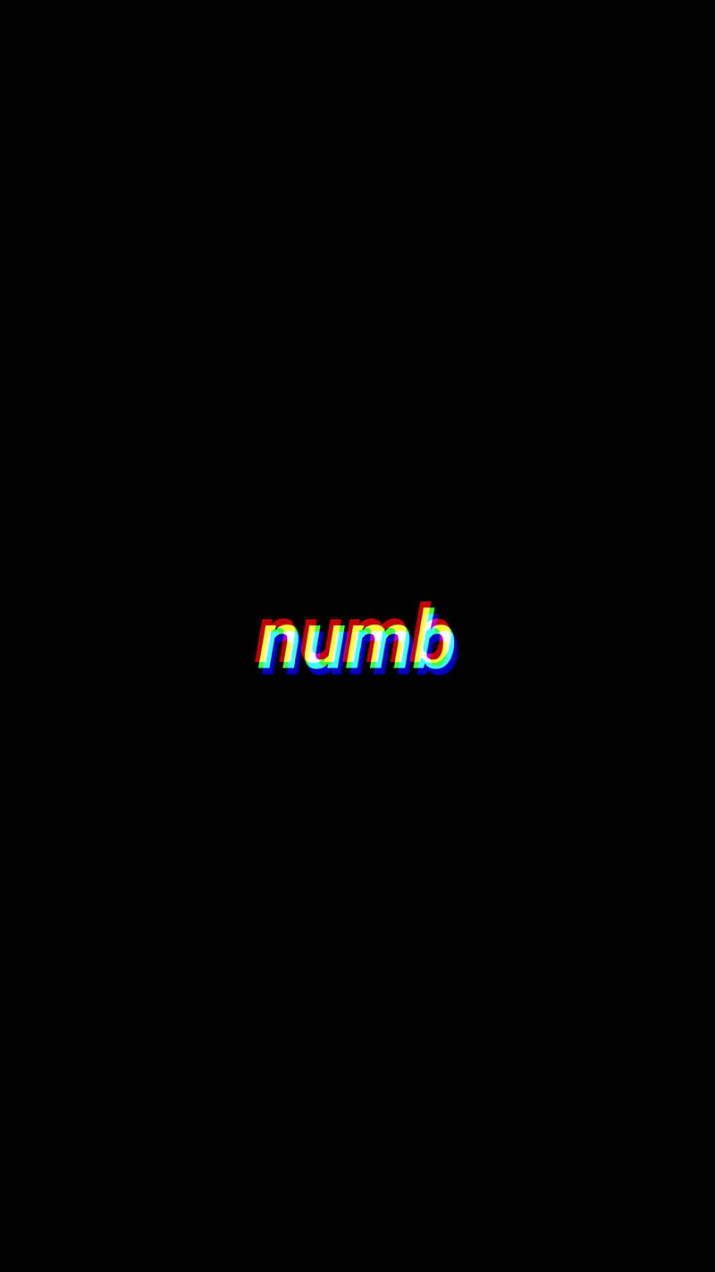 Dark Sad Numb Background