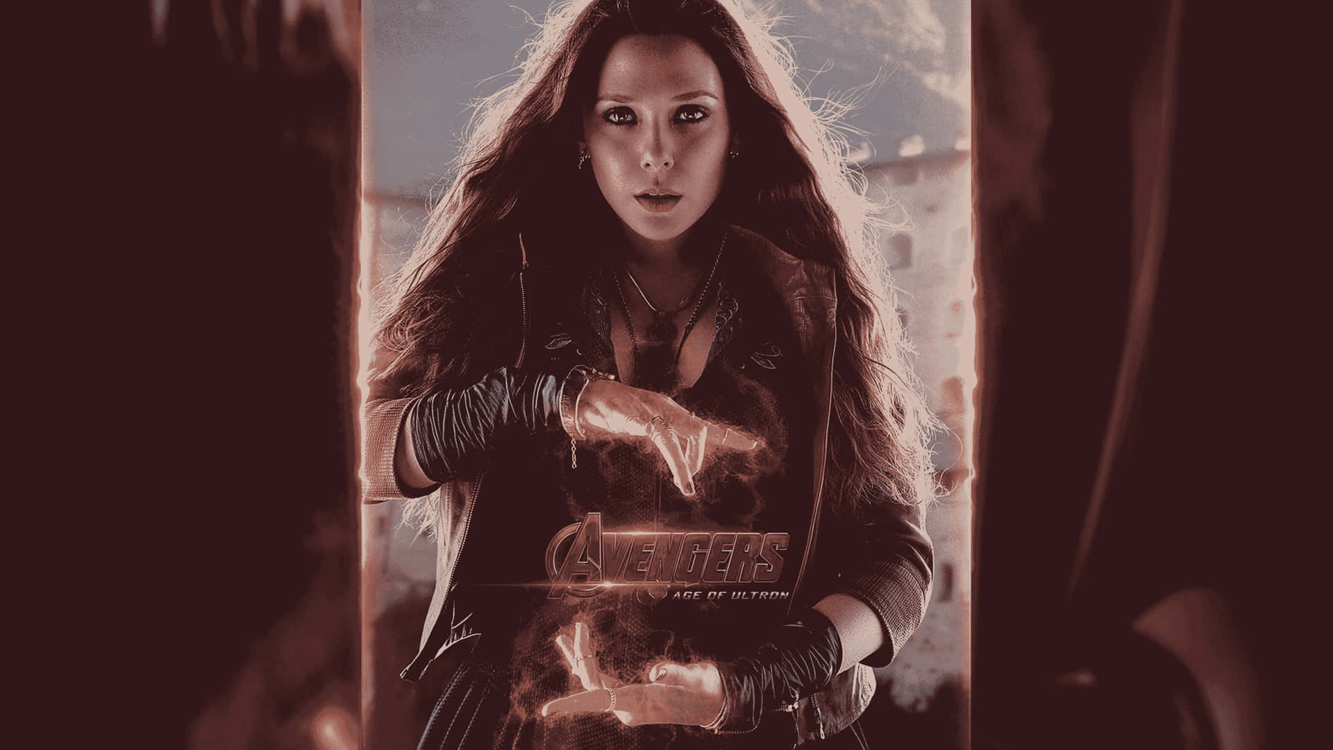 Dark Scarlet Witch 8k Background