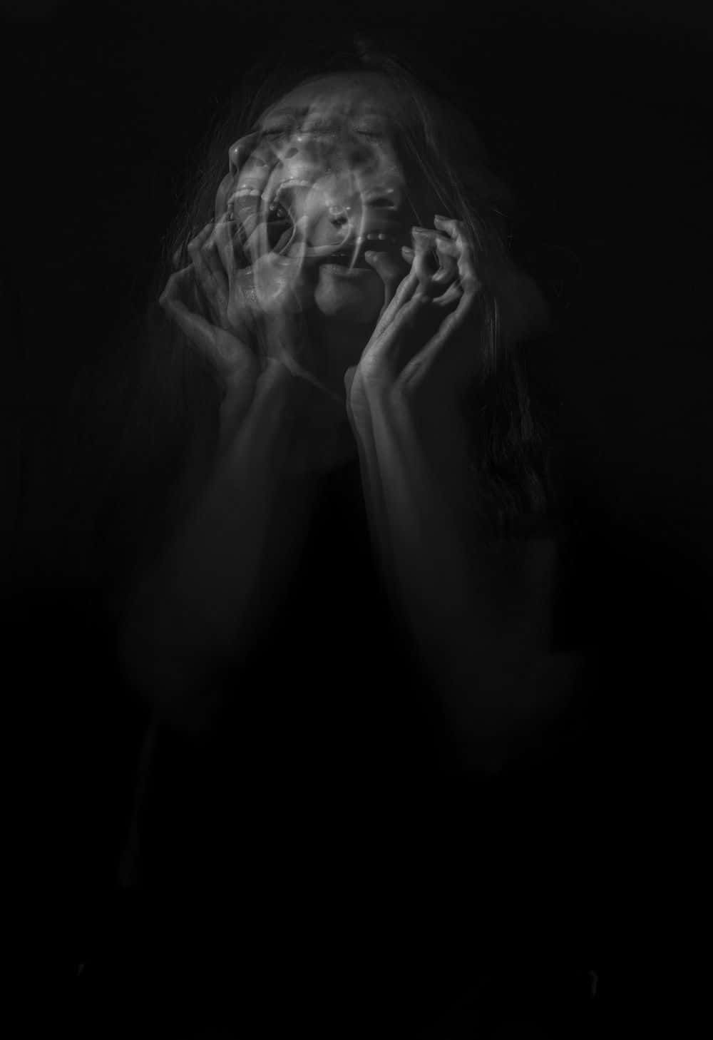Dark Scary Depression Background
