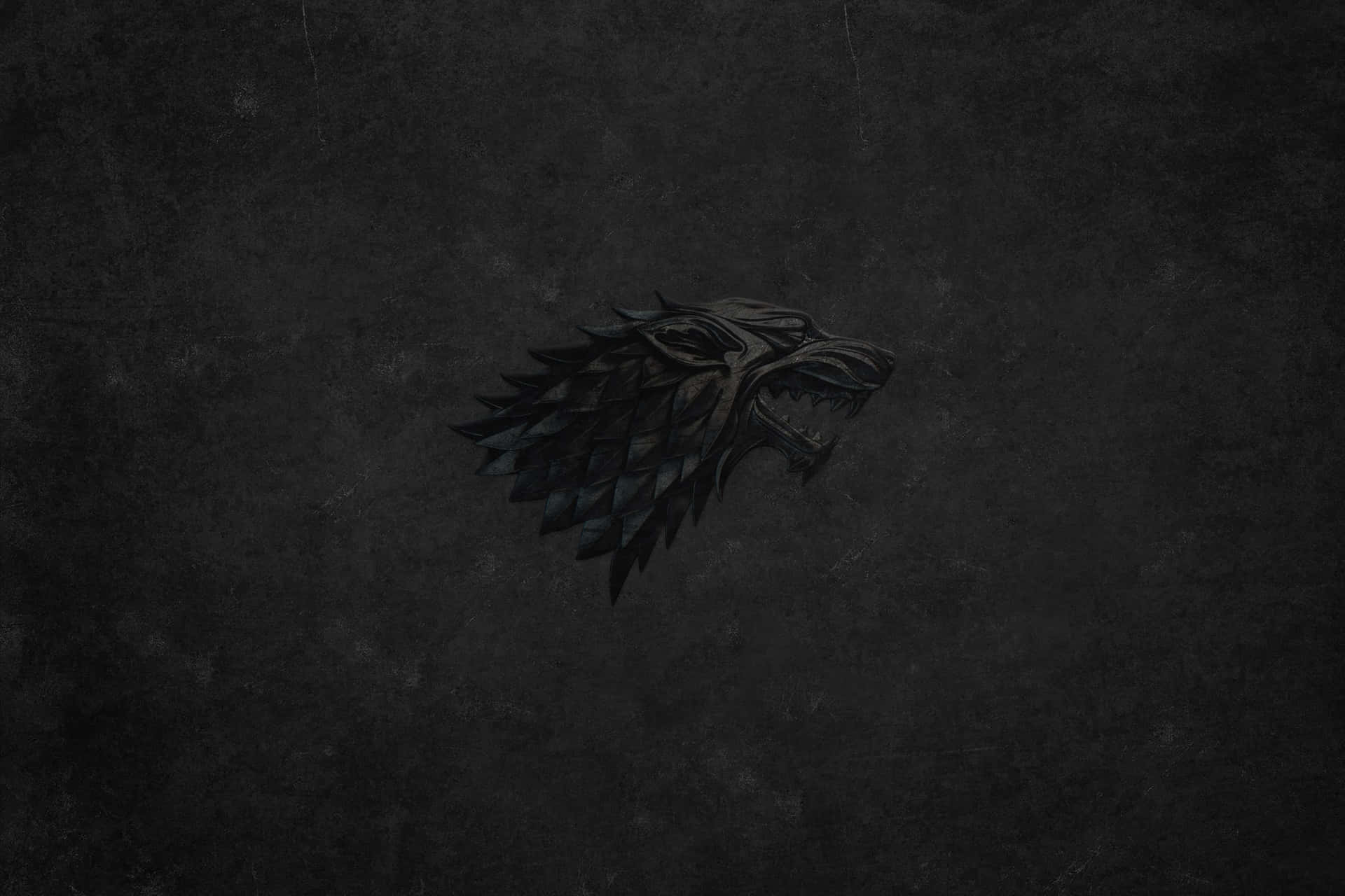 Dark Shadowy House Stark Sigil Background