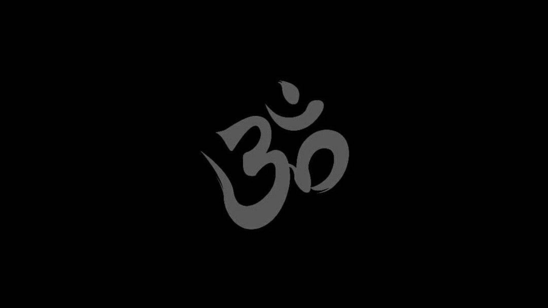Dark Shiva Om Symbol Brush