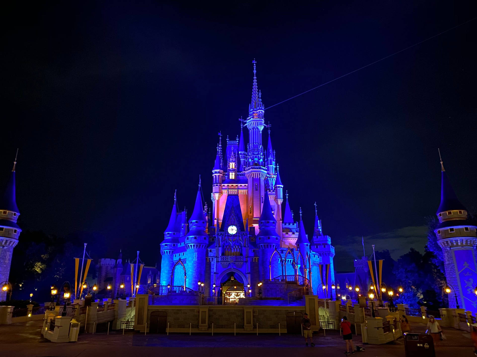 Dark Sky Disney Castle