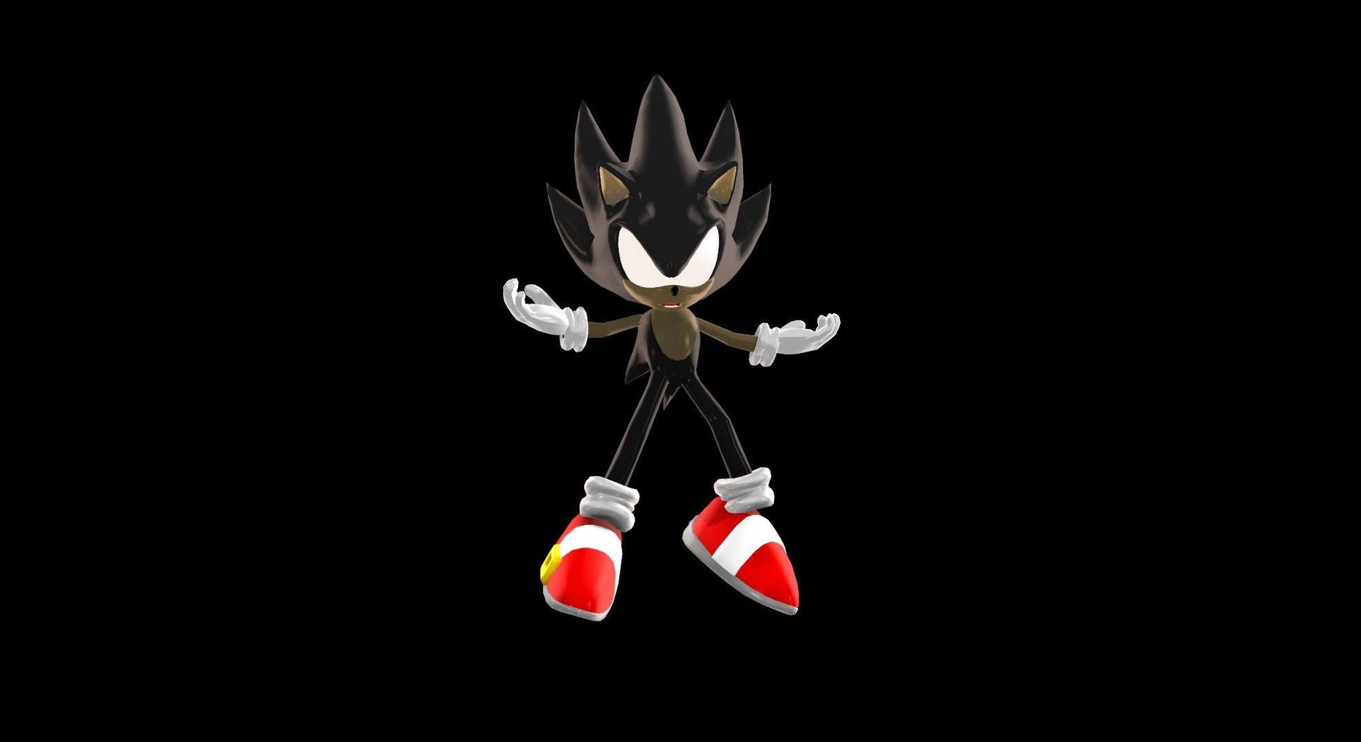 Dark Sonic 3d Graphic Design Background