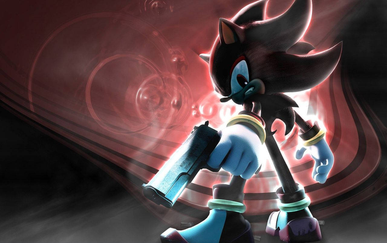 Dark Sonic Shadow Background