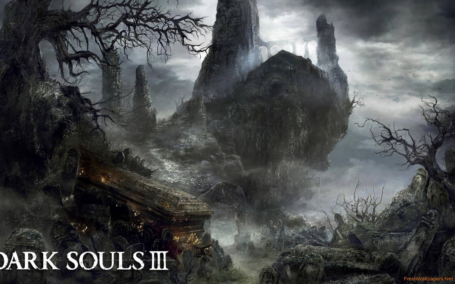 Dark Souls 3 Firelink Shrine Background