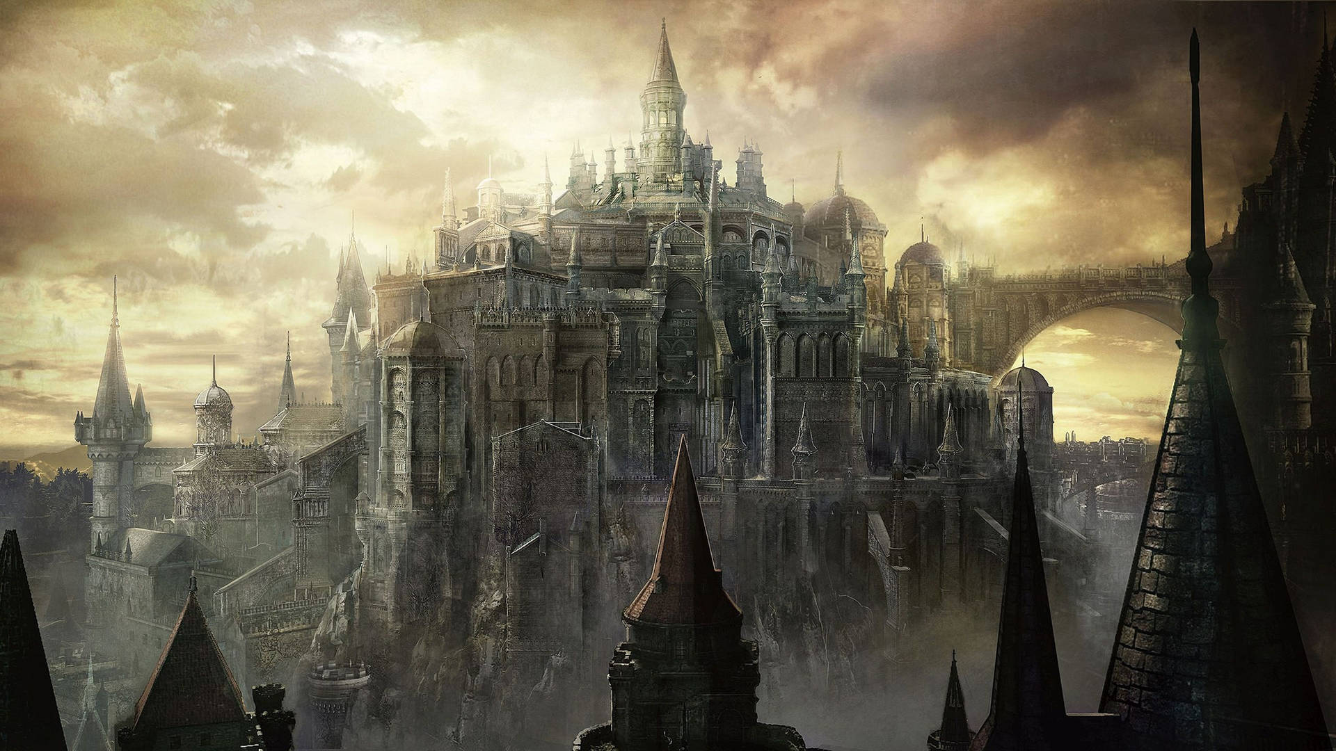 Dark Souls 3 Lothric Castle Background