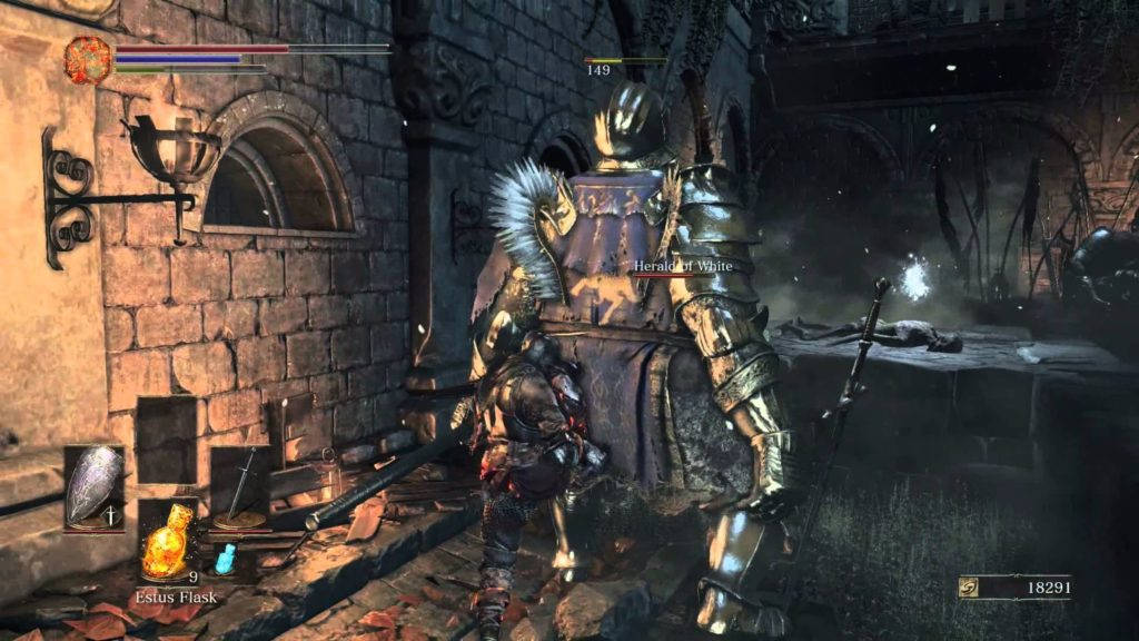 Dark Souls 4k Giant Character Background