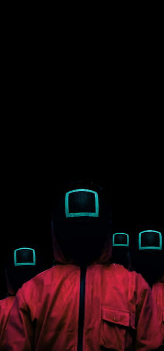 Dark Squid Game Pfp Background