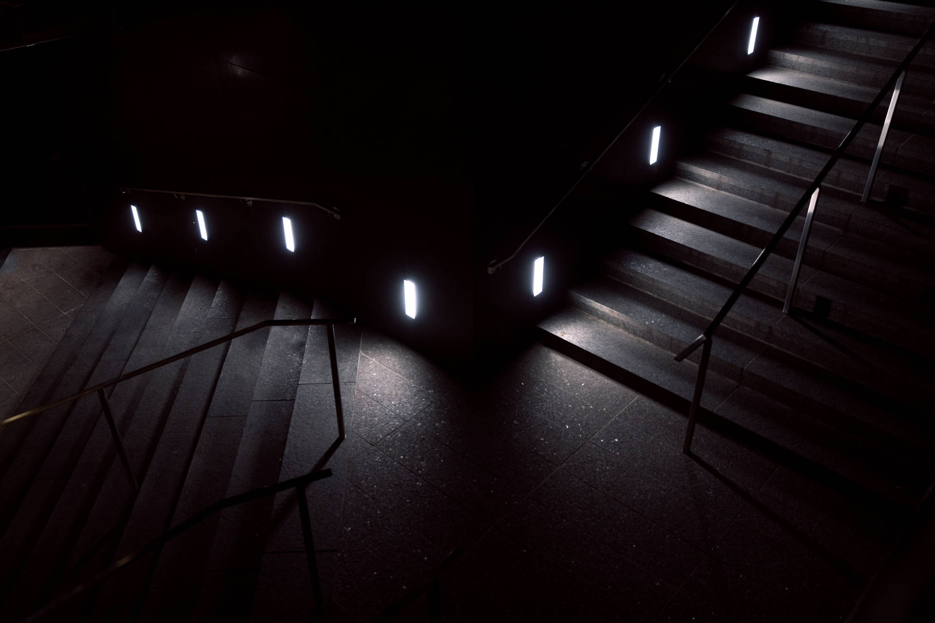 Dark Stairs Unique Photography Background