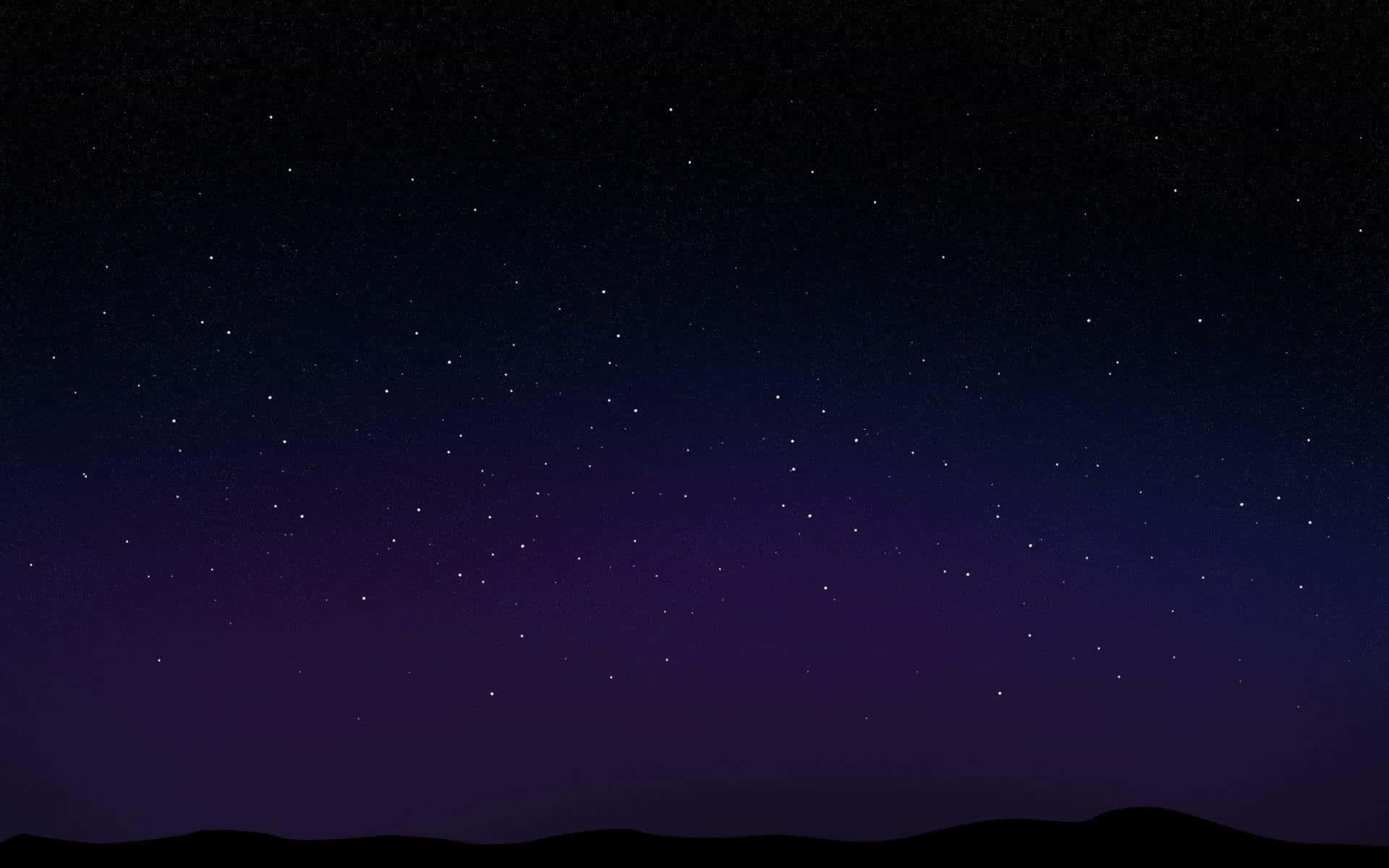 Dark Starry Night 1920 X 1200 Background