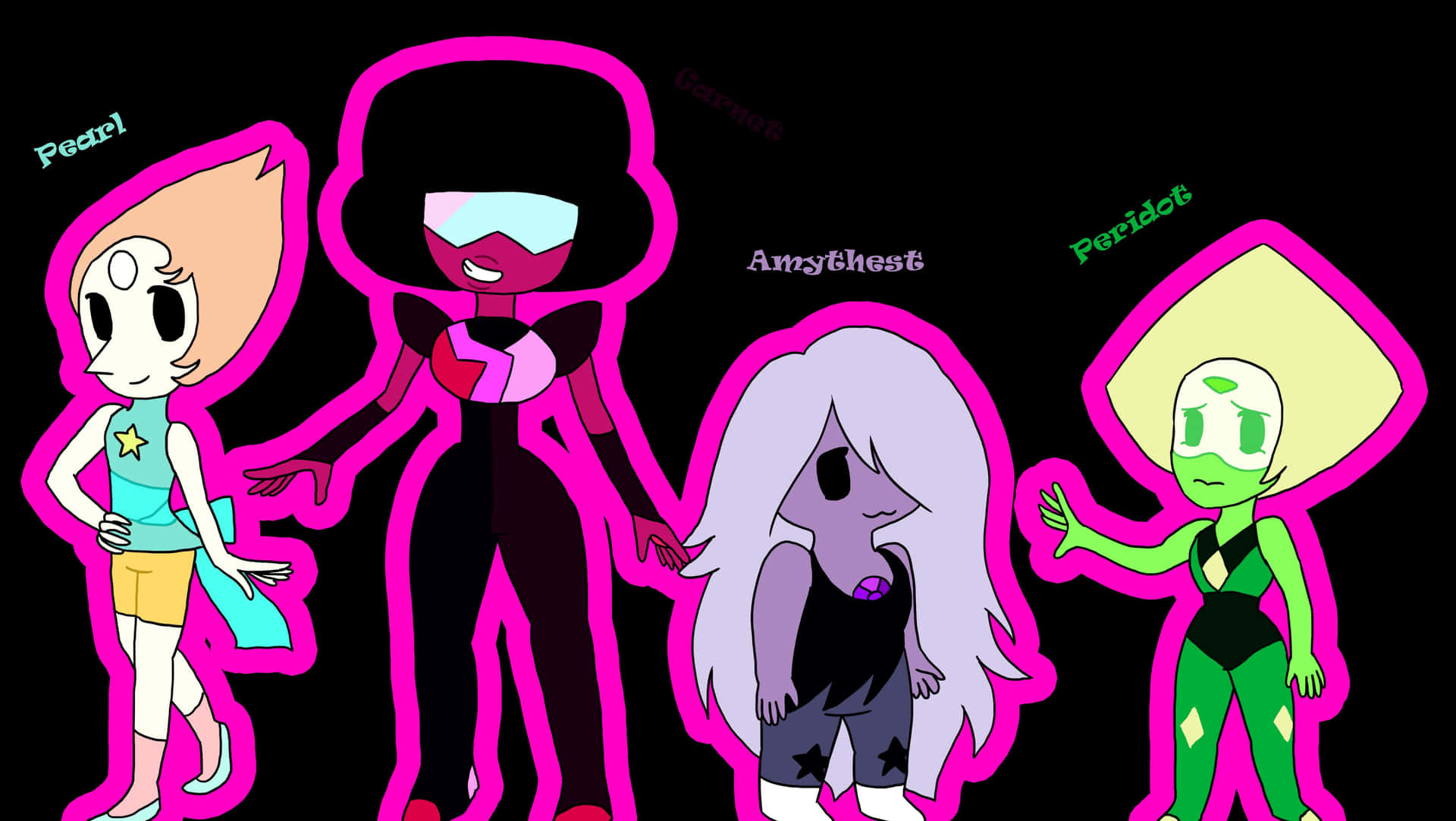 Dark Steven Universe Characters