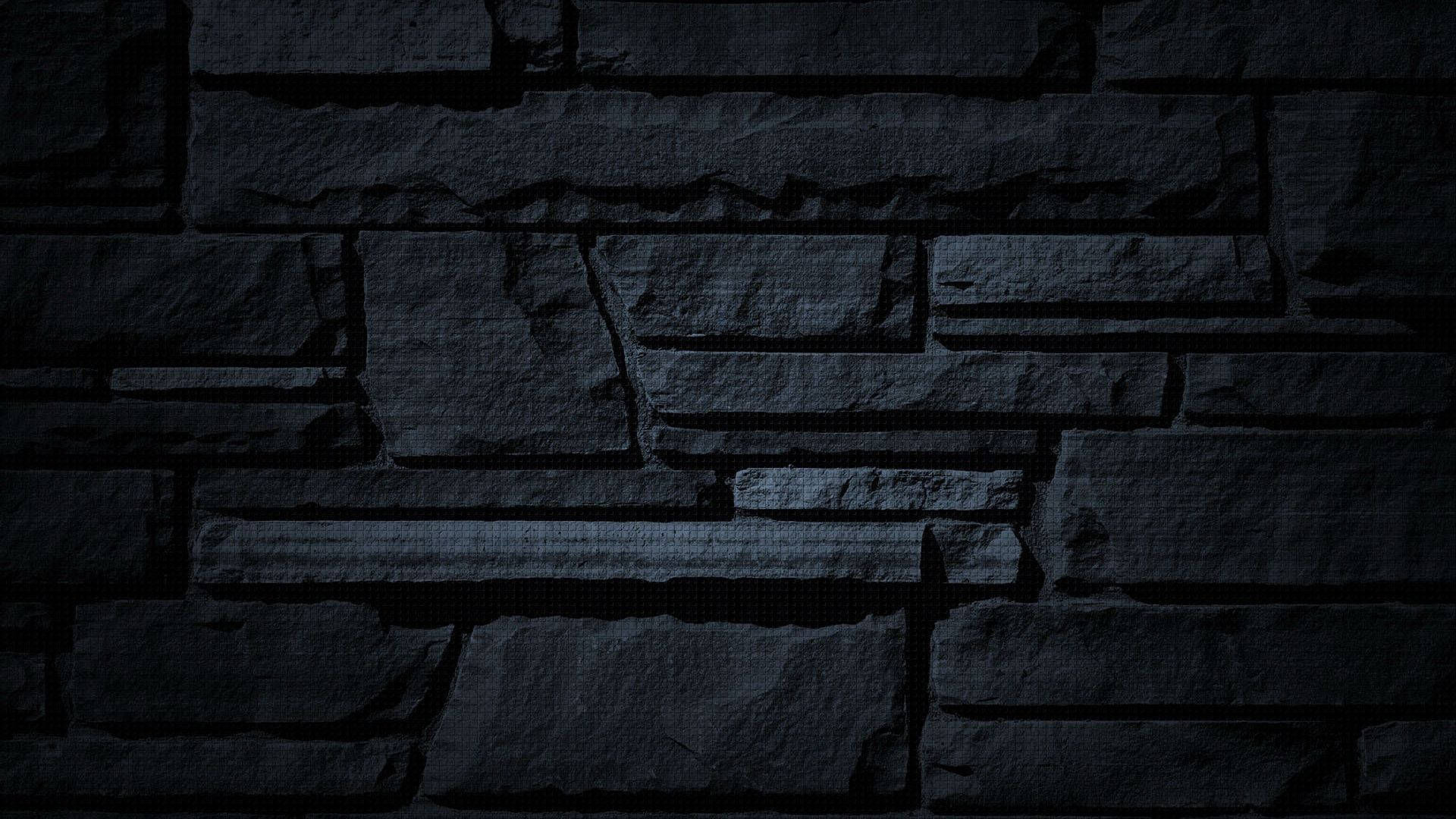 Dark Stone Wall Background