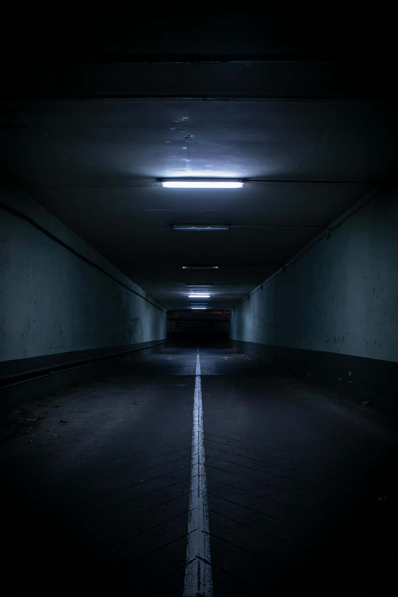 Dark Underpass Tunnel