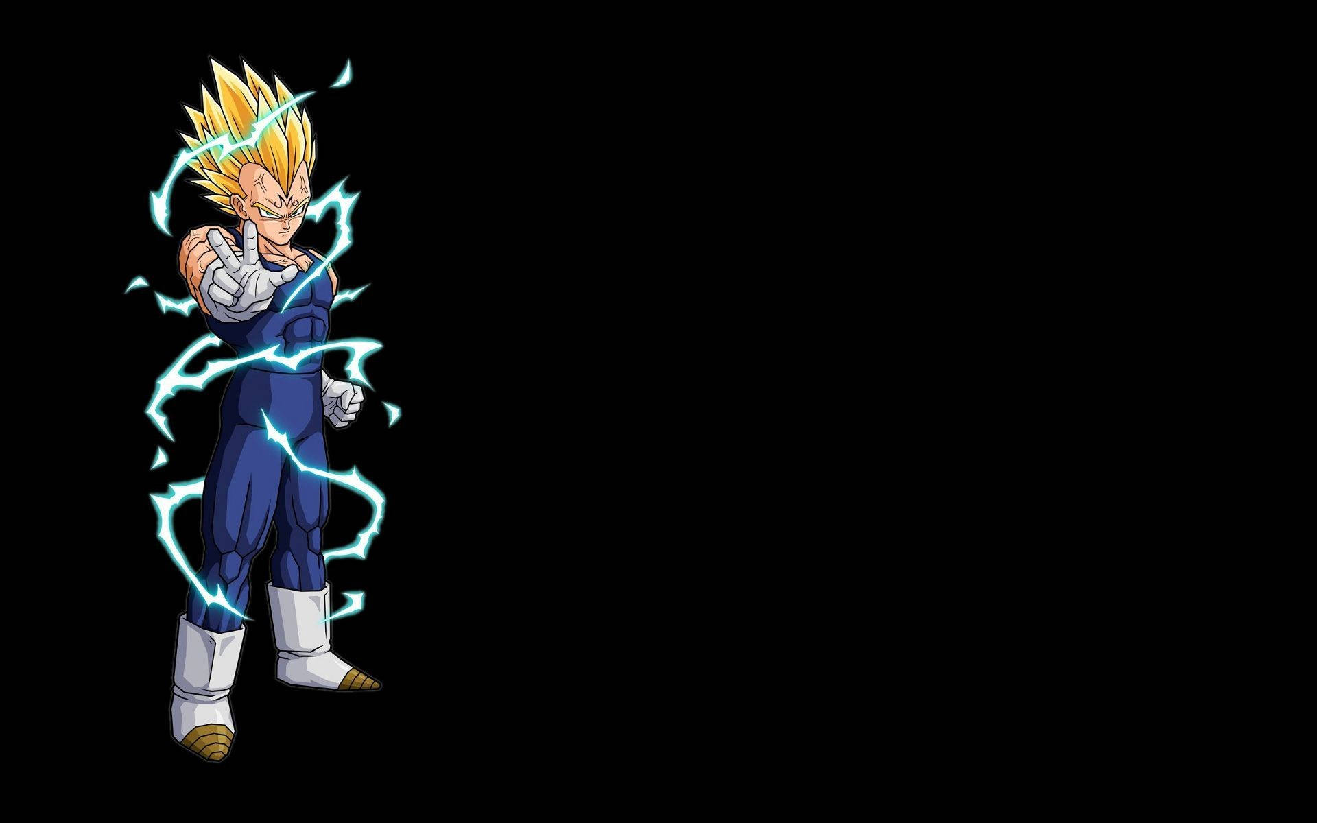 Dark Vegeta At Side Background