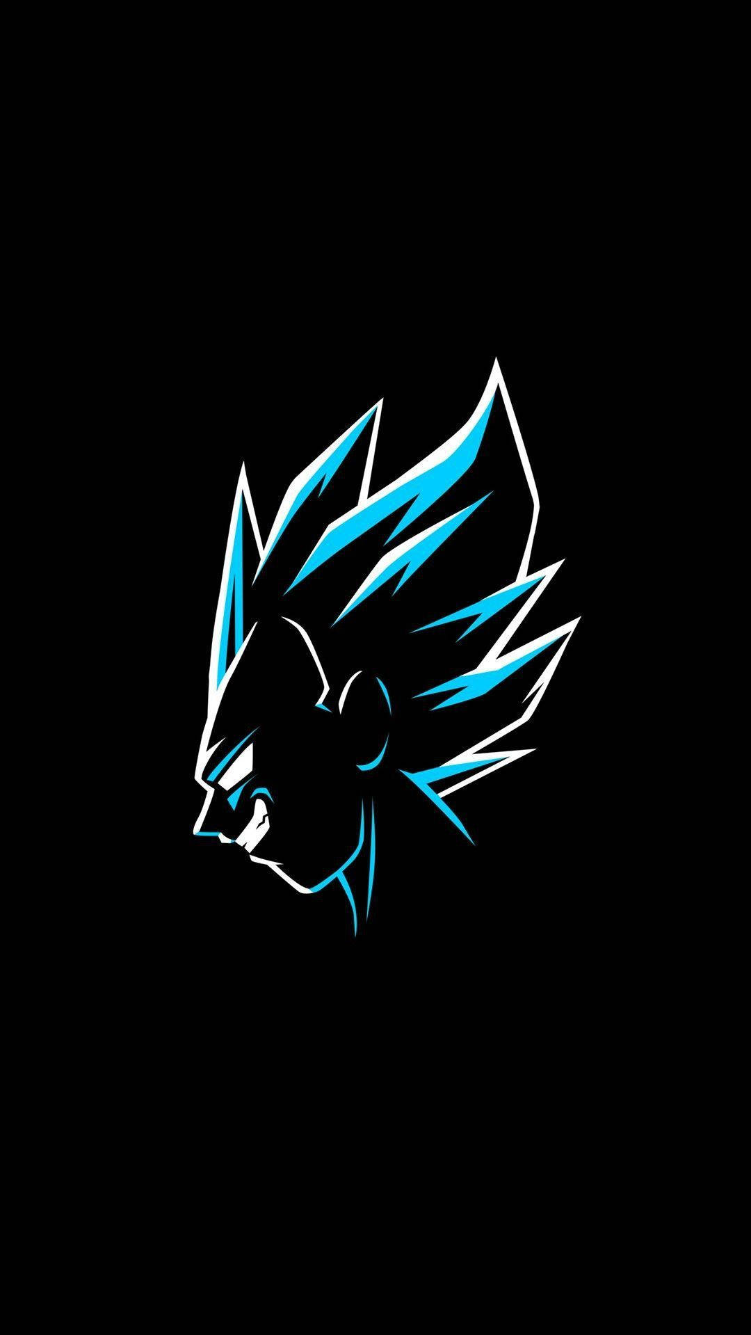 Dark Vegeta Side View Background