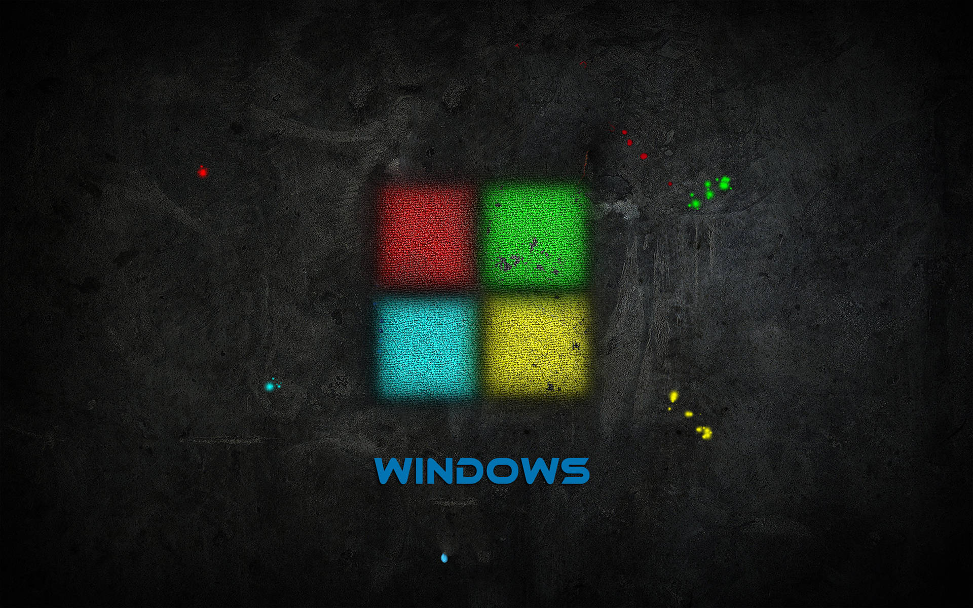 Dark Windows 10 Hd Logo Background