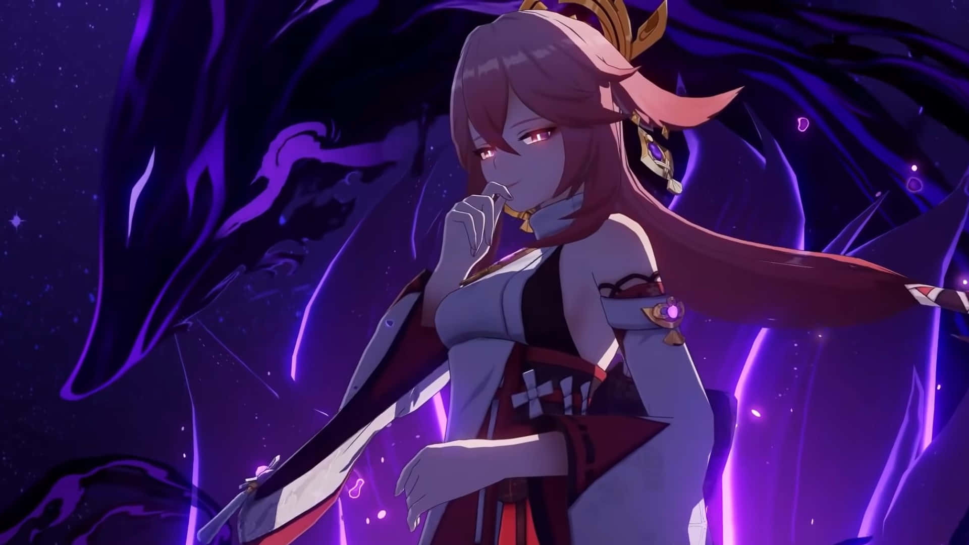 Dark Yae Miko Pfp