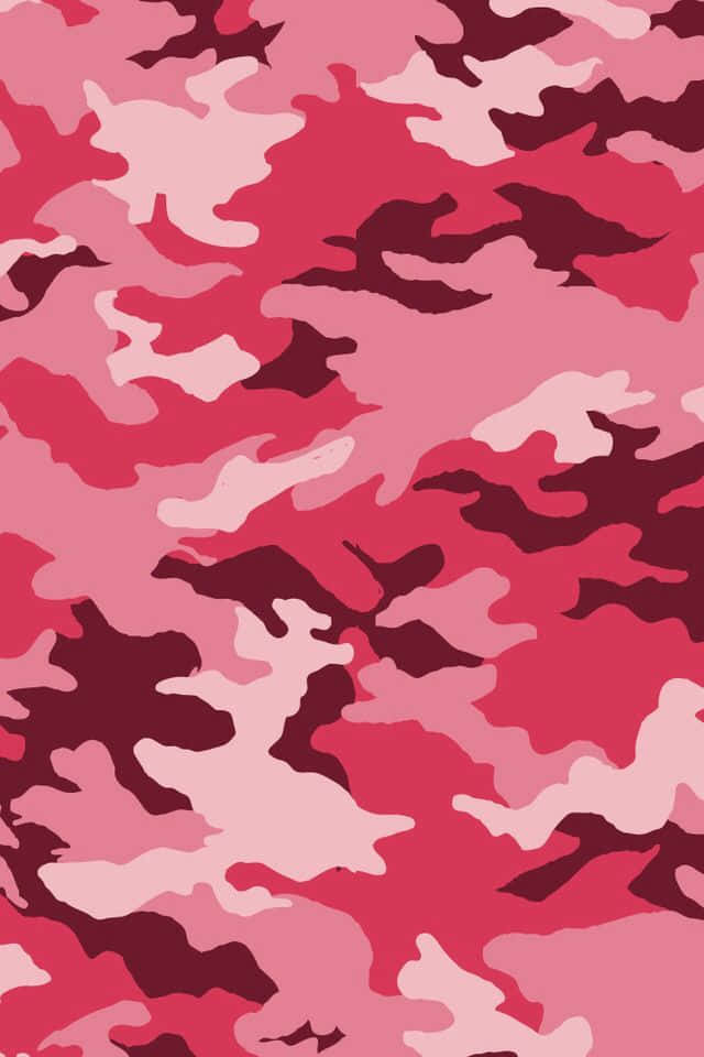 Darker Pink Camo Background