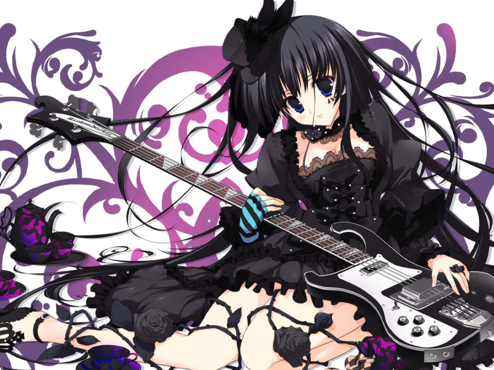 Darkness Is Beauty In This Astonishing Gothic Anime Background