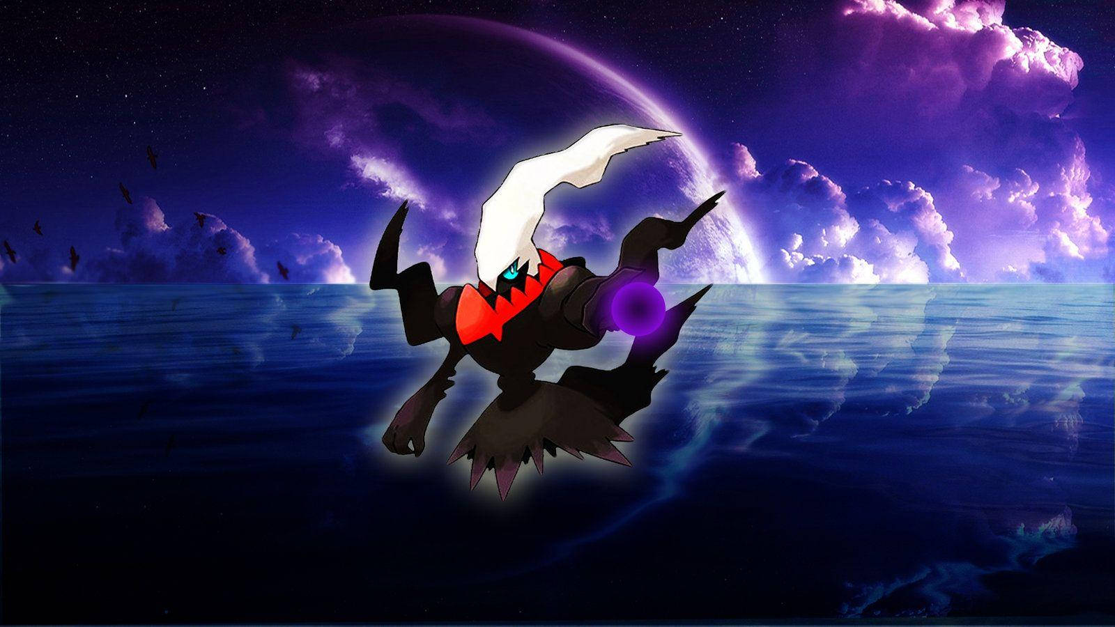 Darkrai In The Sea Background