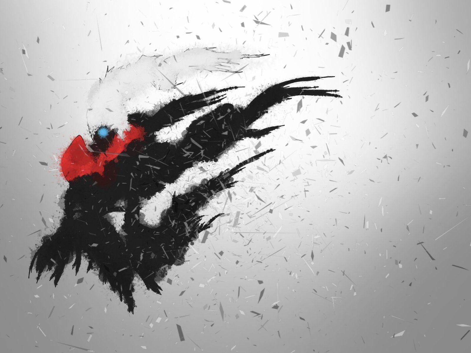 Darkrai Shattered Glasses Background