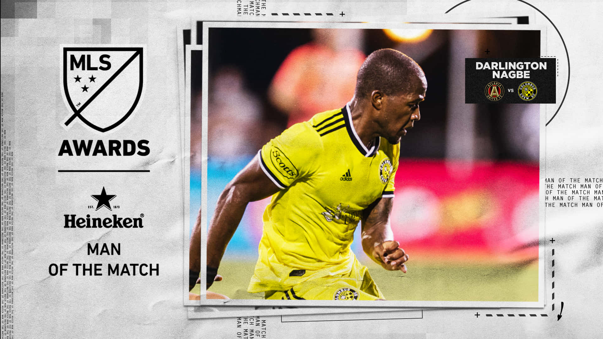 Darlington Nagbe Mls Awards Man Background