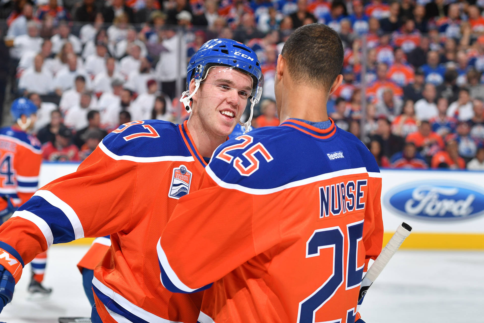 Darnell Nurse And Connor Mcdavid Background