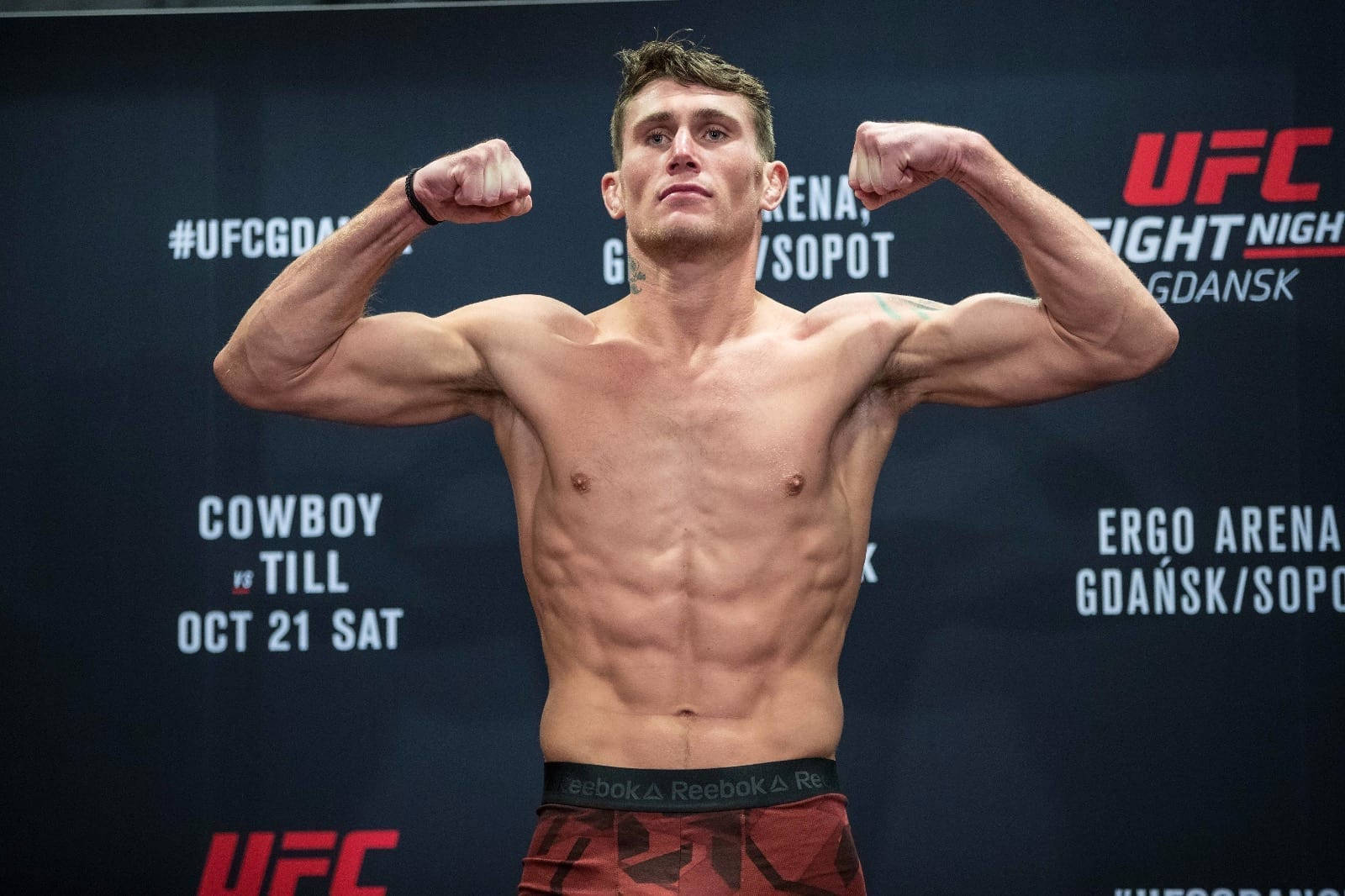 Darren Till At Gdansk Weigh-in Background