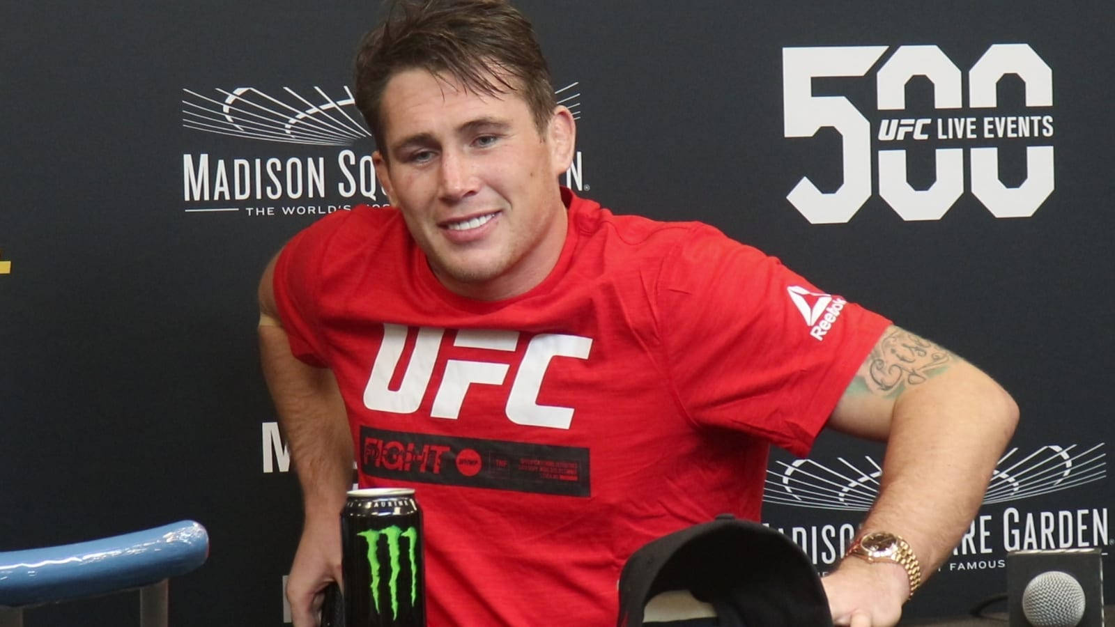 Darren Till During Ufc Press Conference Background