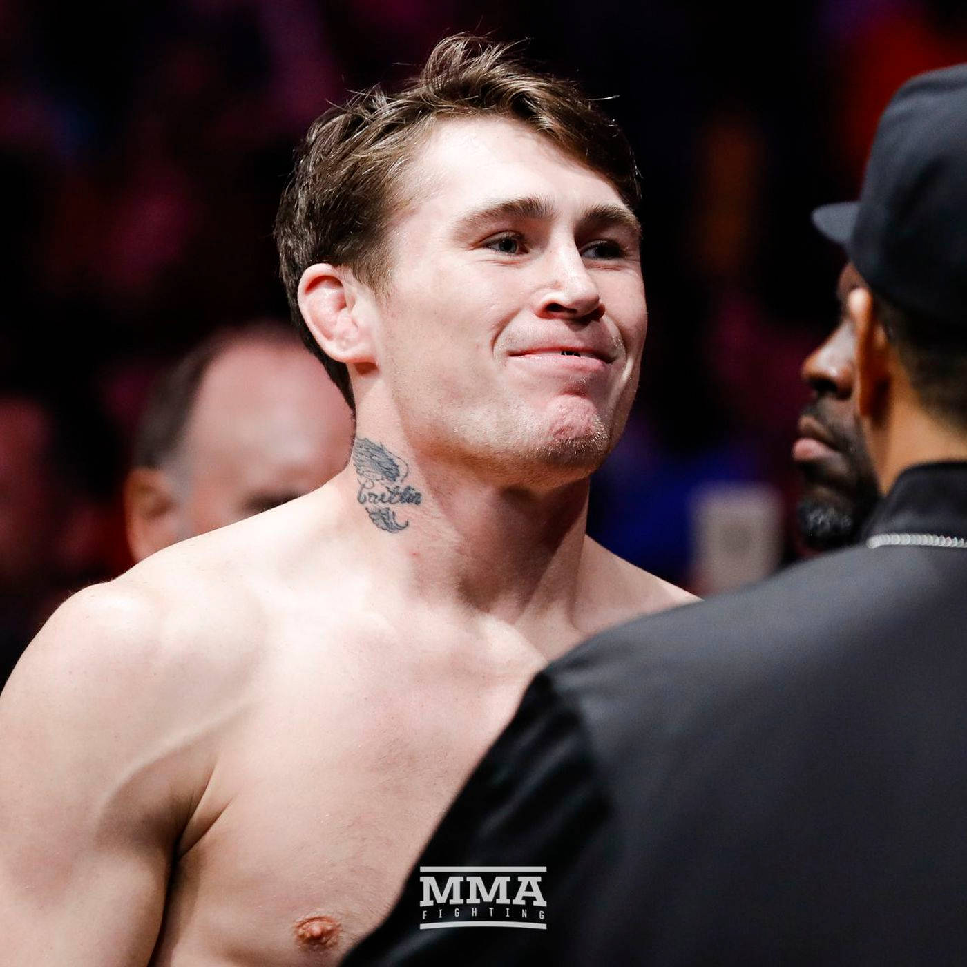 Darren Till Smiling Pre-fight Background