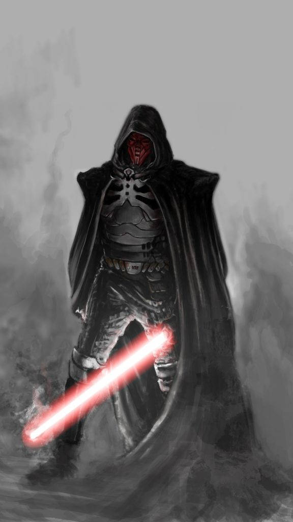 Darth Maul And Lightsaber Star Wars Iphone