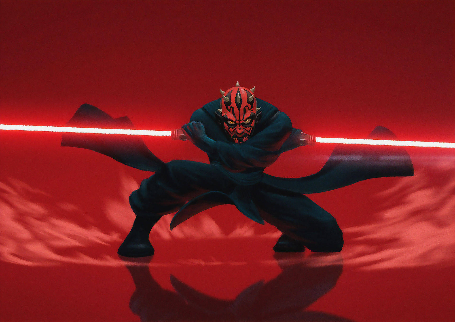Darth Maul - The Ultimate Sith Warrior Background