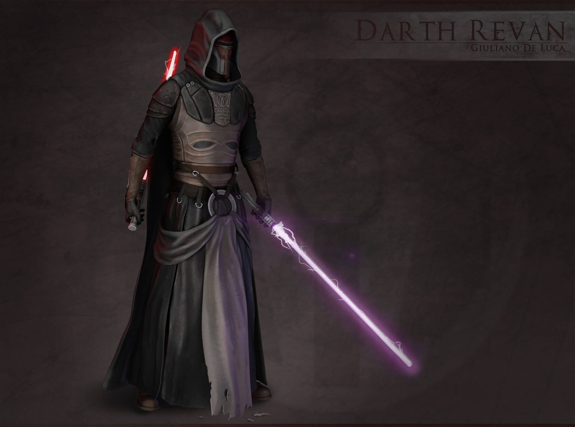 Darth Revan – Star Wars’ Sith Lord Mastering The Dark Side Of The Force Background
