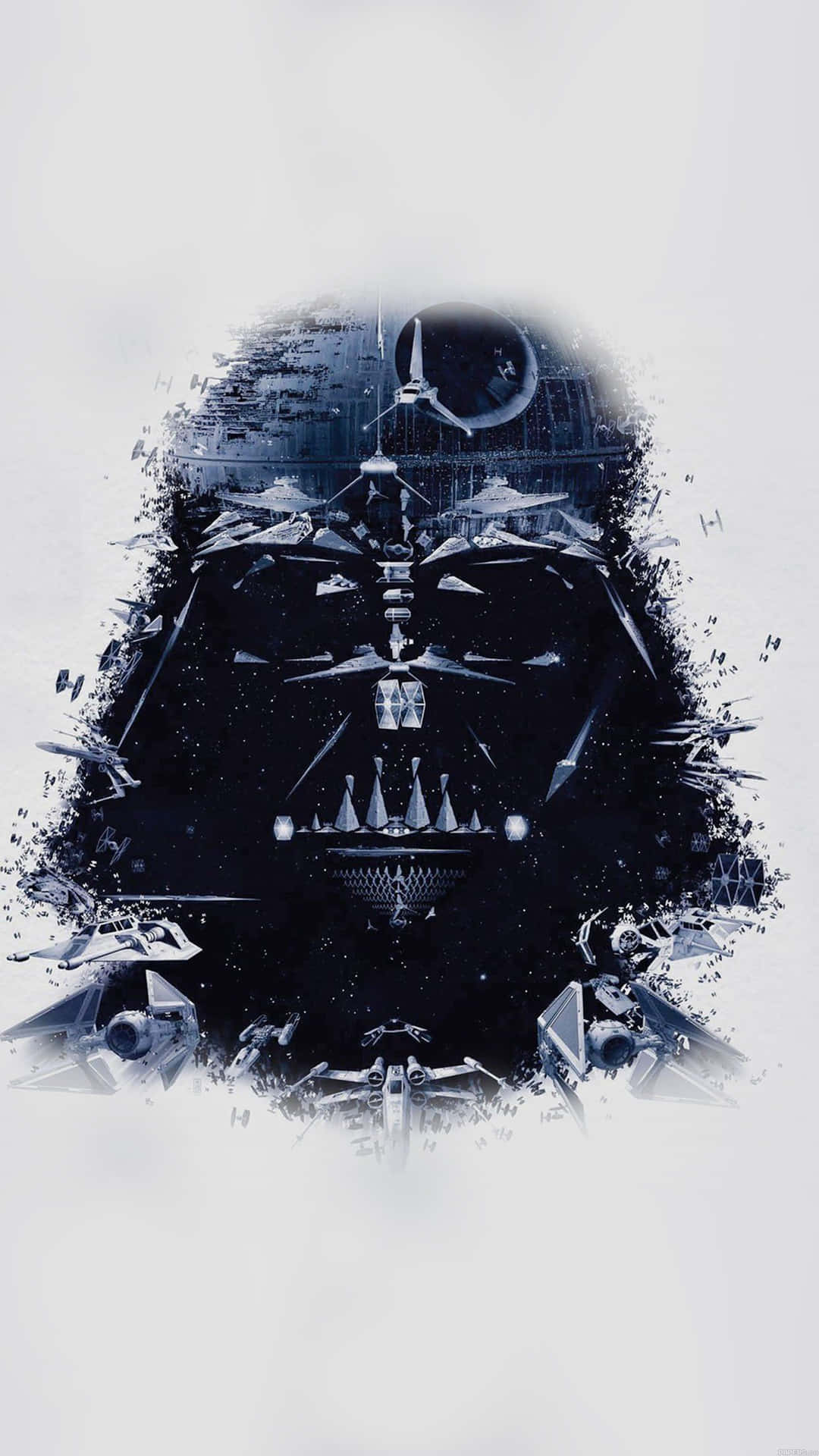 Darth Vader Breaking Through Your Screen Background