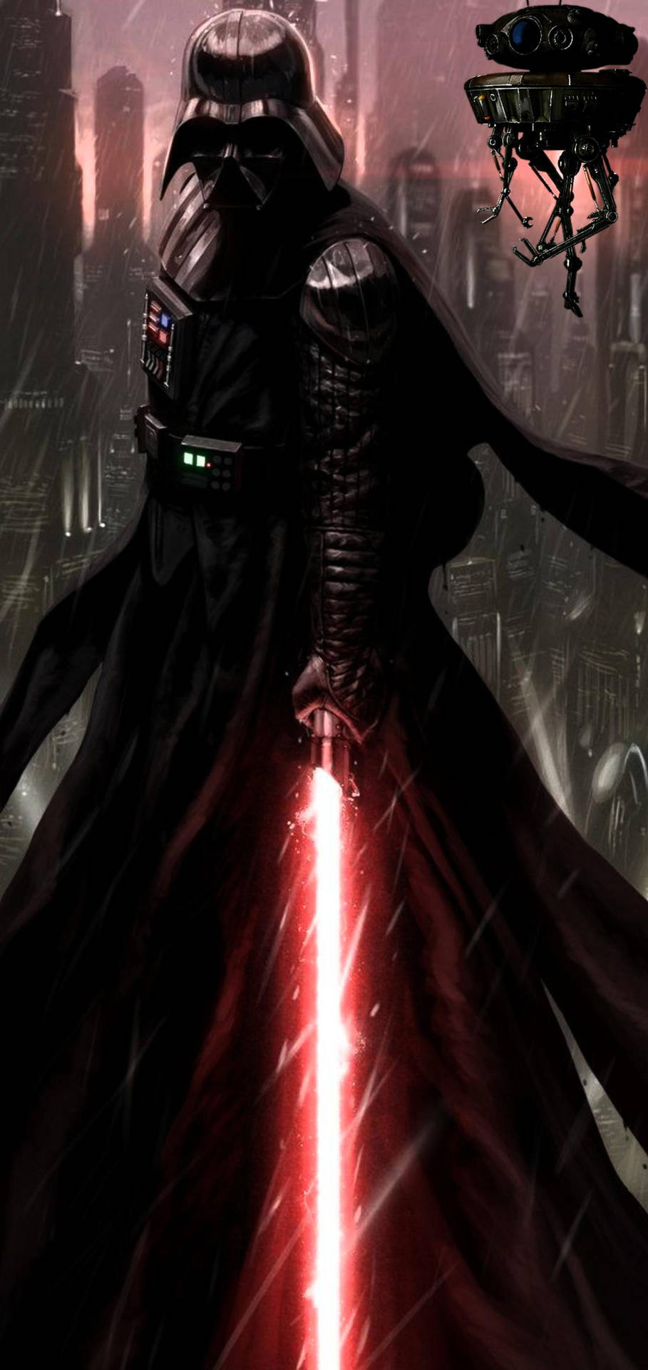 Darth Vader Galaxy S10 Plus Background