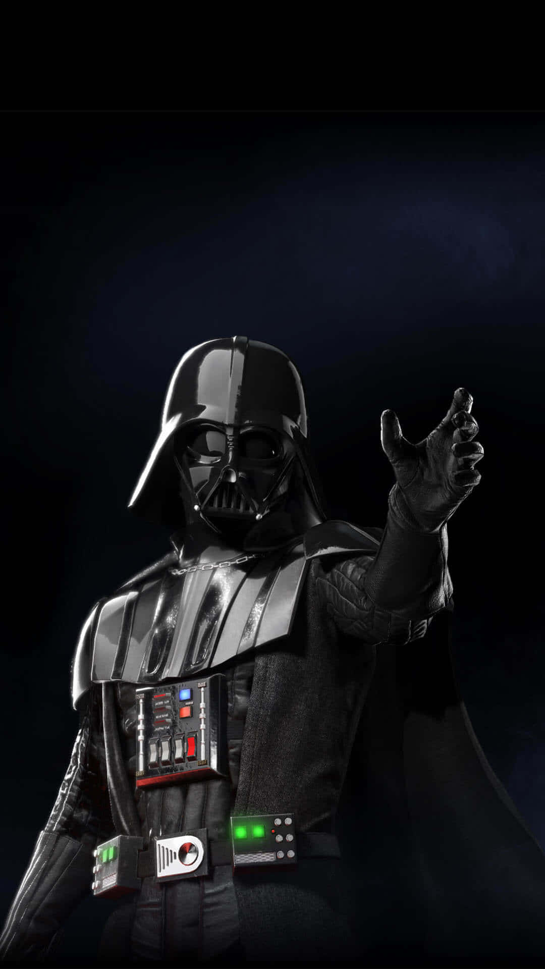 Darth Vader Protects His Iphone Background