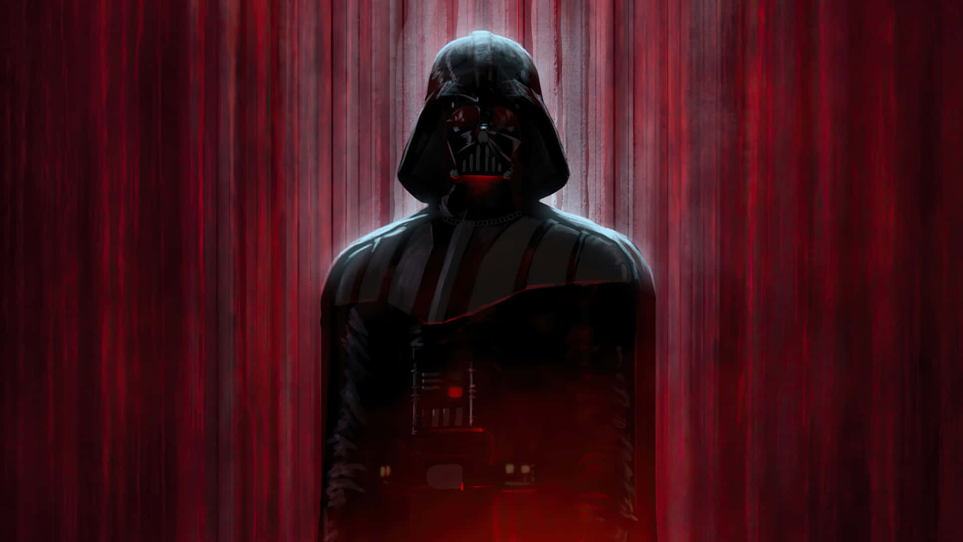 Darth Vader Red Backdrop Ultra Wide Background