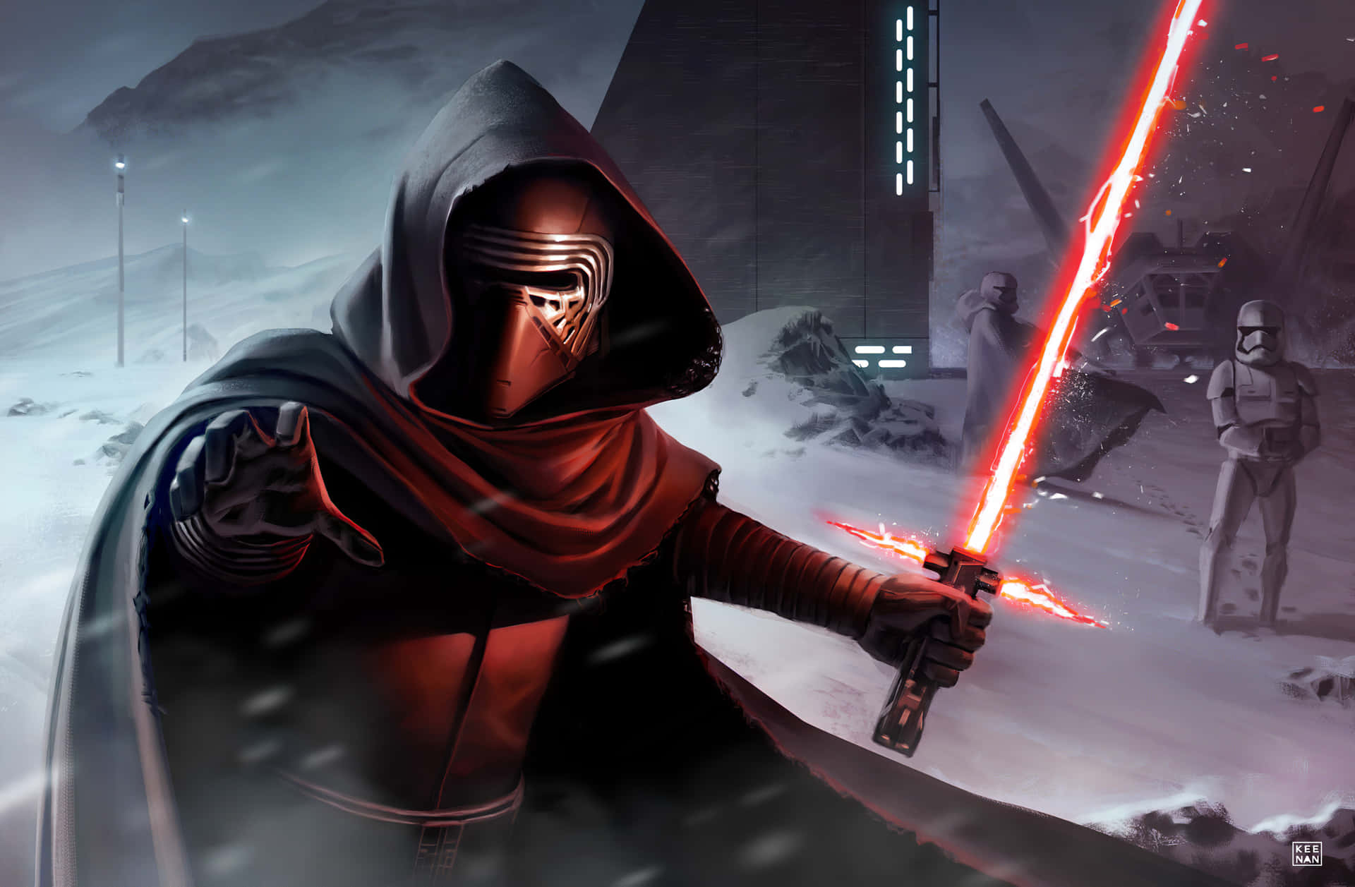 Darth Vader's Grandson, Kylo Ren Background