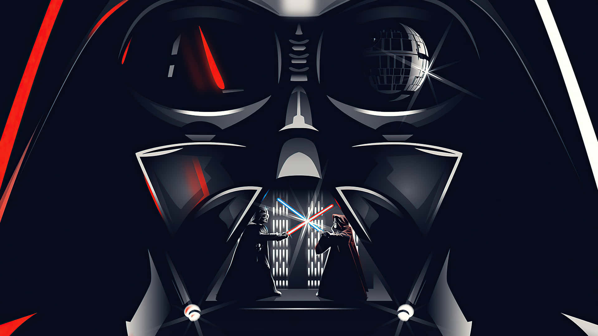 Darth Vader Ultra Wide Artwork Background