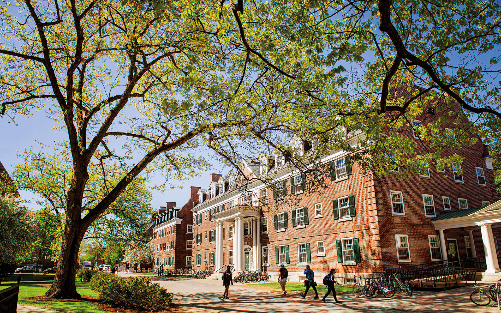 Dartmouth College Dormitory Background