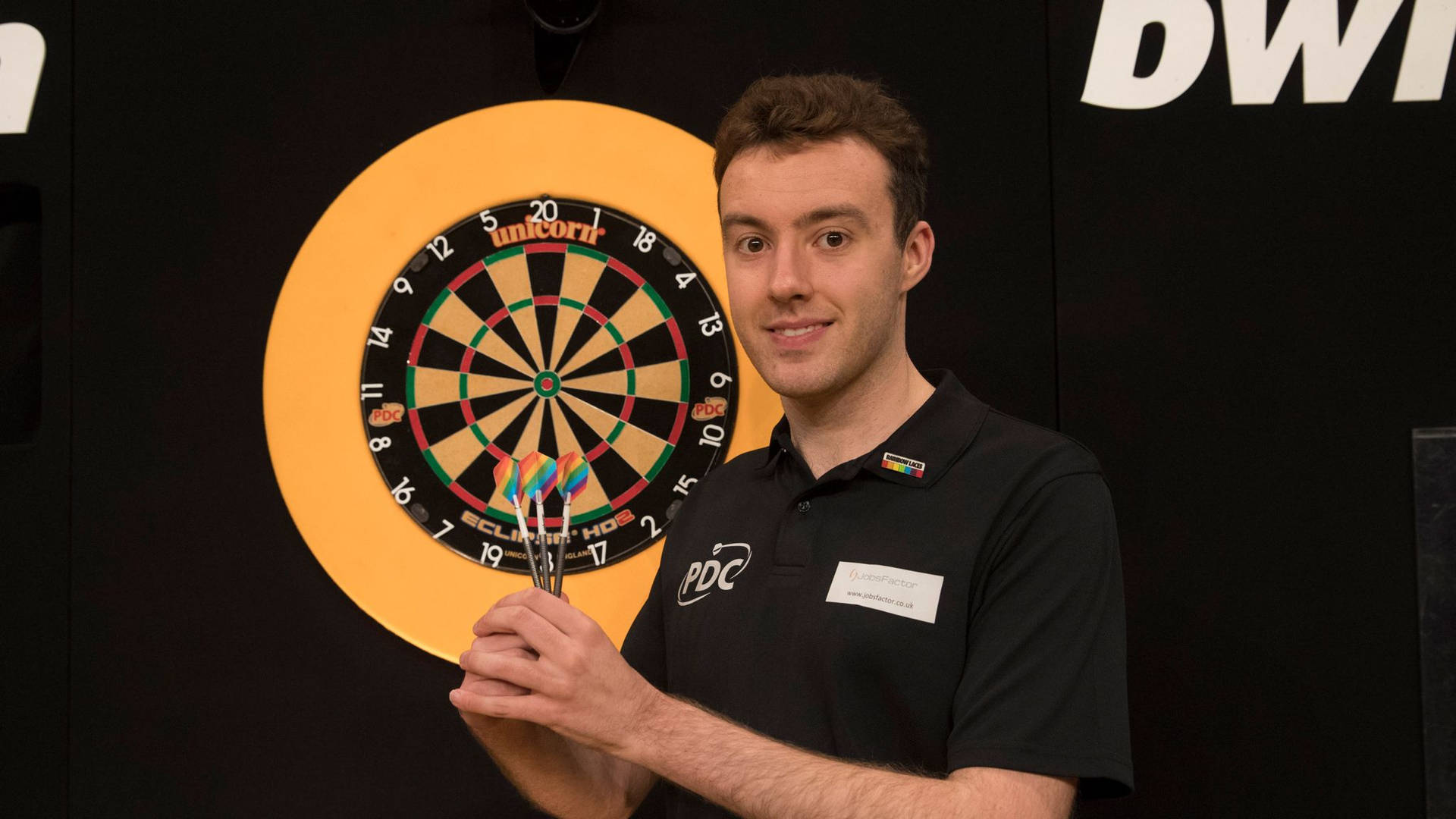 Darts Referee Huw Ware Pdc Background