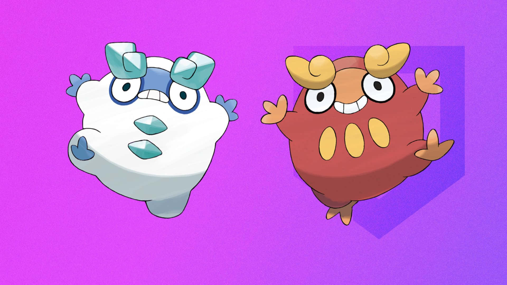 Darumaka_and_ Galarian_ Darumaka_ Animated Background