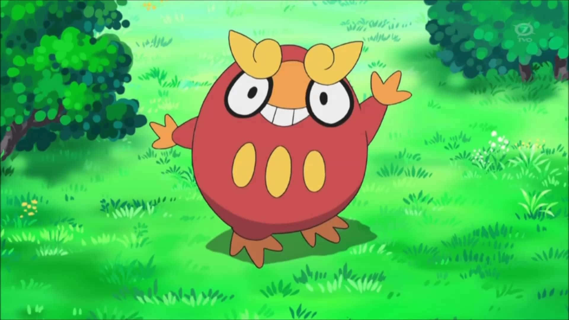 Darumaka Pokemonin Nature Background