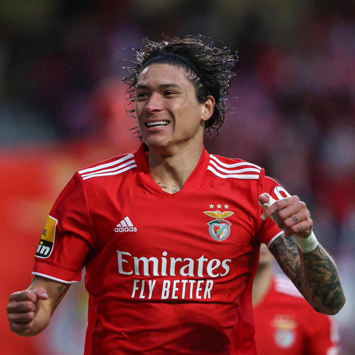 Darwin Núñez Benfica Clenched Teeth